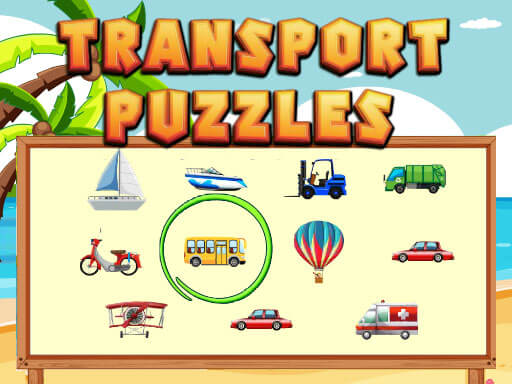 Transport Puzzles Game Image