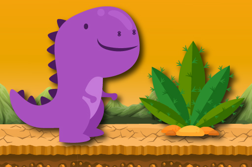 Play Dinosaur Run  Free Online Games. KidzSearch.com