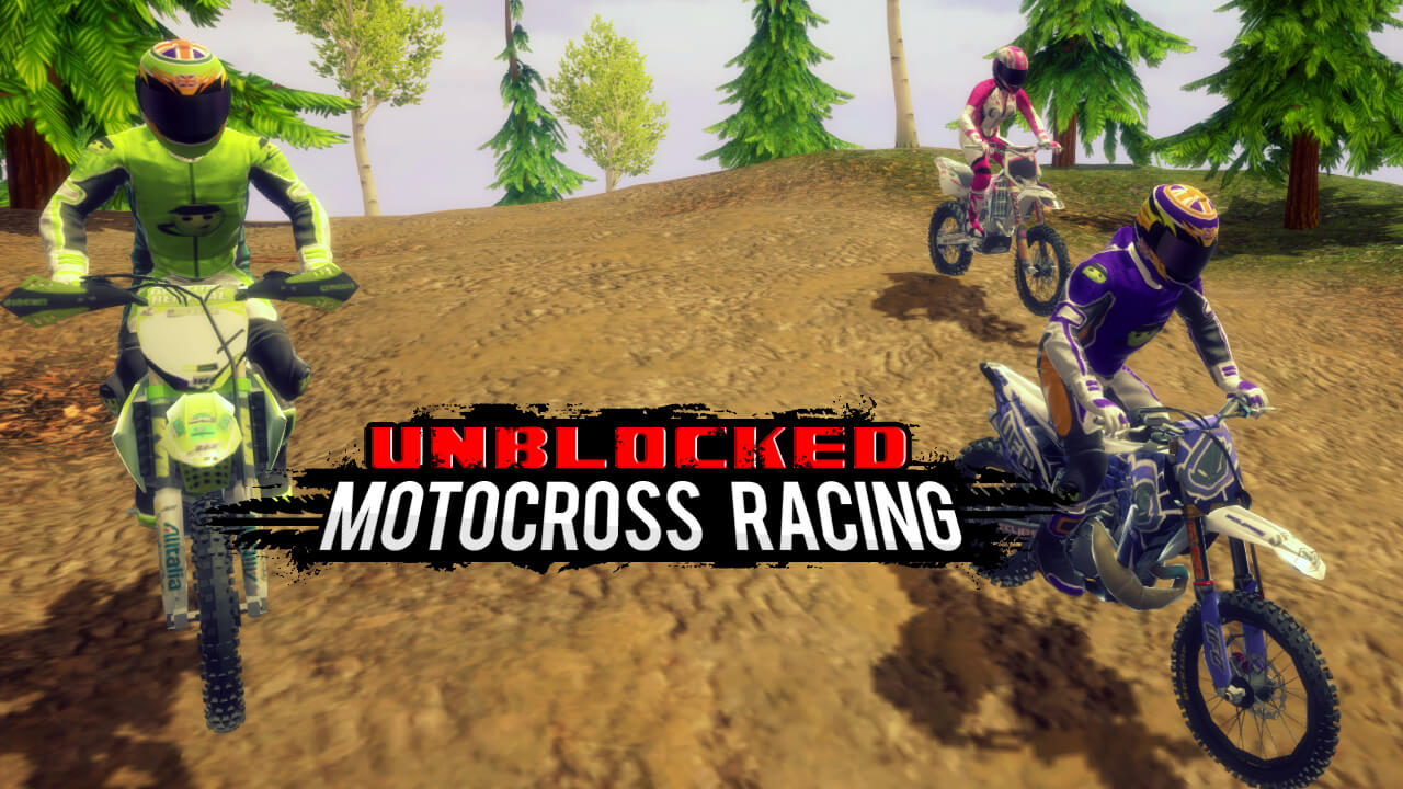 Unblocked Motocross Racing Game Image