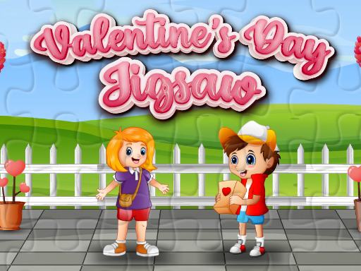Valentine Day Jigsaw Game Image