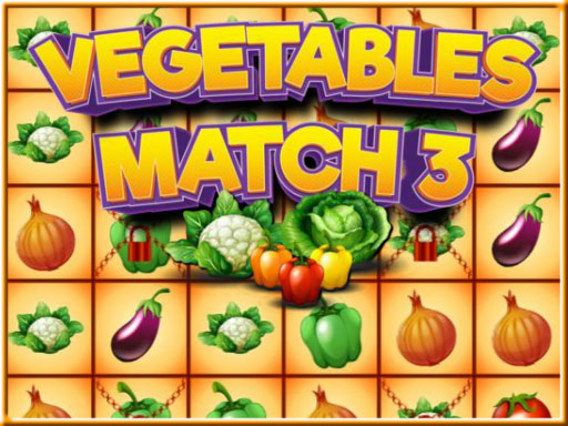 Vegetables Match 3 Game Image