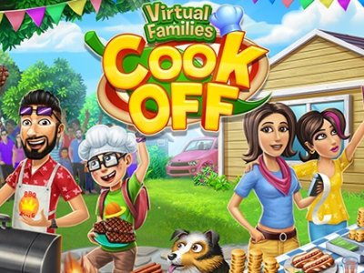 Virtual Families Cook Off Game Image