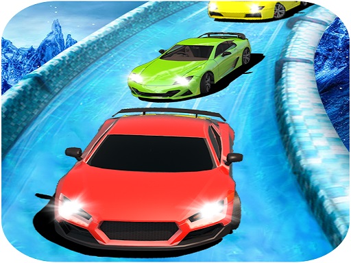 Water Slide Car Racing Sim Game Image