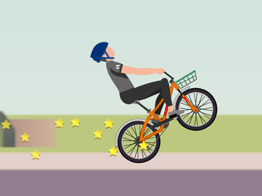 Wheelie Biker Game Image