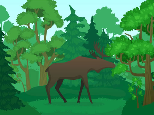 Wild Animals Coloring Game Image
