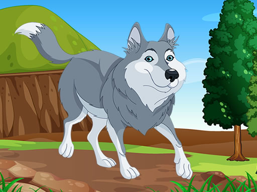 Wolf Jigsaw Game Image