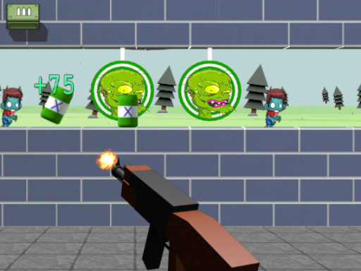 Zombie Target Shoot Game Image