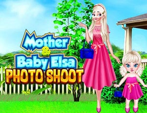 Mother And Baby Elsa Photoshoots
