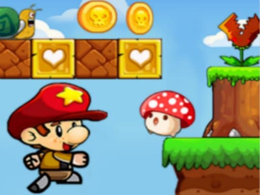 Play Super Mario jungle run  Free Online Games. KidzSearch.com