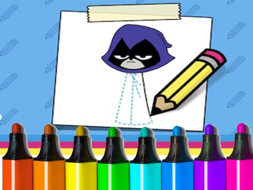 How to Draw, Free Teen Titans Go Games